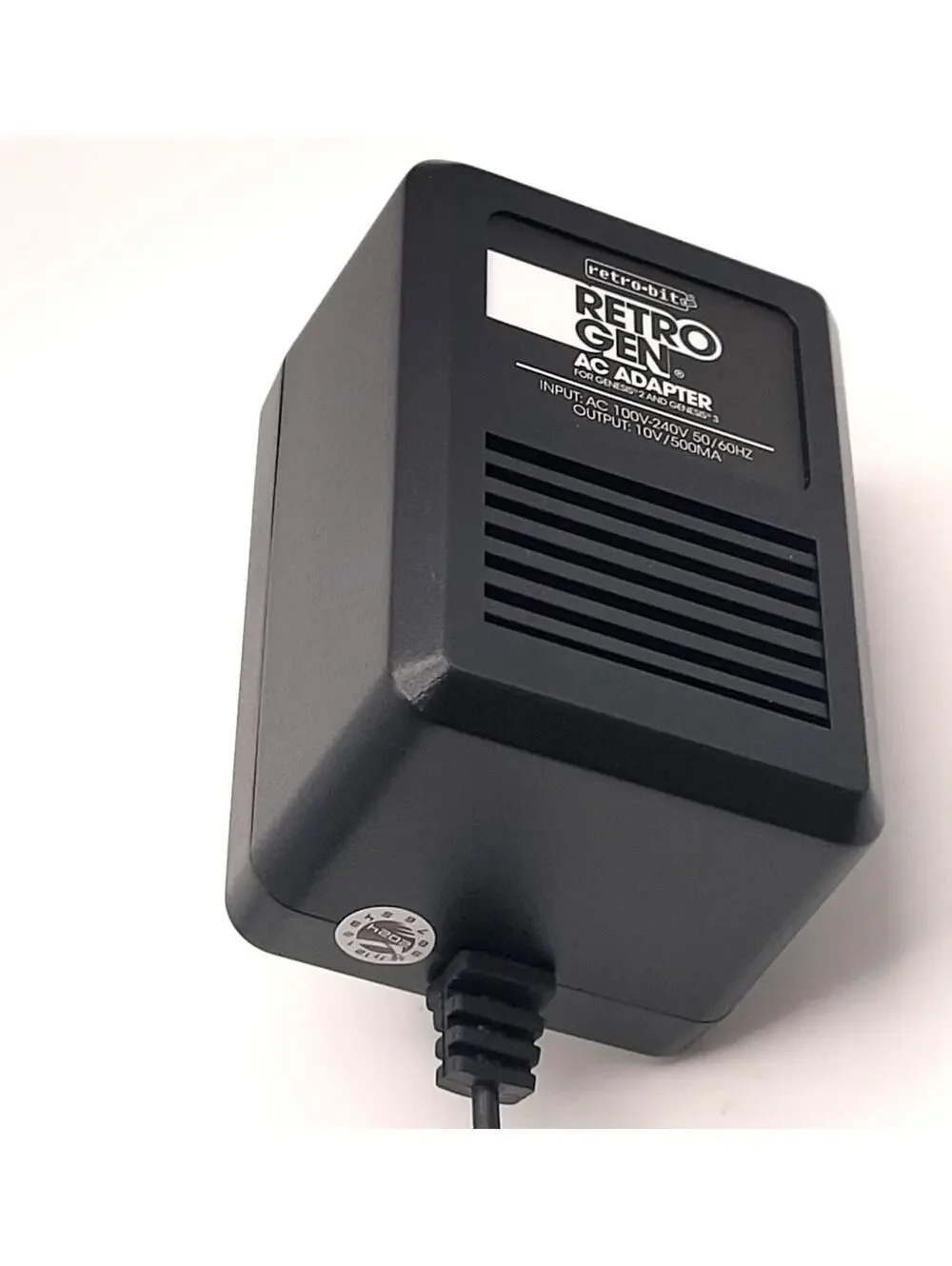 Power Supply AC Adapter Cord/Plug (Sega Genesis Model 2/3) - New In Box